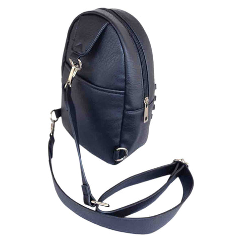 Skull Chain Studded Sling Bag