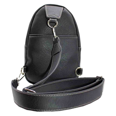 Spiritual Cross Wing Tooling Sling Bag