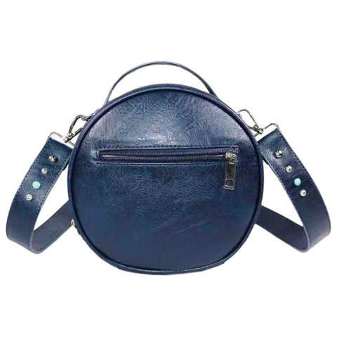 American Flag Round Crossbody Bag