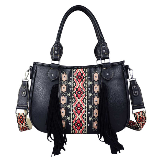 Embroidery Aztec Shoulder Crossbody Bag