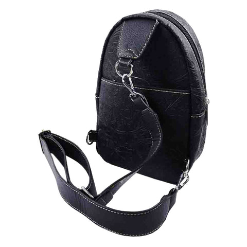 Skull Concho Studded Sling Bag