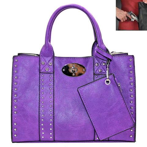 Concealed Carry Fashion Tote Bag